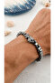 Certified Force Natural Stone Bracelet Hematite Zircon Apparatus B004 - 2