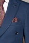 Exclusive double-breasted suit navy blue - 3