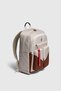 My Polo 2090 School Bag Backpack Daily Trip Sports Travel Vacation Cream - 2