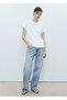 Round collar cotton T-shirt - 2