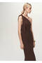 Asymmetric Dress with Knot Detail Straps