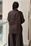 Missdalida Linen Jacket with Front Pocket Flaps - 4
