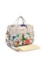 Animal Print Travel Diaper Bag, Lightweight with Changing Mat & Adjustable Straps - 2