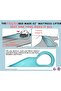 أداة لرفع المراتب، صديقة للظهر، تصميم مريح، لتركيب وإزالة الملاءات بسهولة - 4