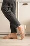 Women's Beige Casual Loafer Shoes with Tassel Accessories - 4