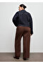 High waist straight cut pants - 8