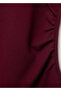 Drape Asymmetrical Blouse - 8
