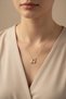 Style Pearl/Xuping Jewelry Music Pattern Zircon Stone Necklace