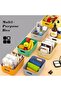 7.2L Plastic Storage Bins, Stackable Baskets with Handles for Home Classroom Organization - 6