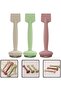 3-Piece Facial Cleansing Brush & Mask Applicator, Soft Silicone for Sensitive Skin - 3