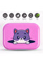 Bento Lunch Box, Microwave Safe Removable Food Tray - Pink - 3
