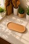 Natural Wooden Large Oil Pot and Presentation Mat - 5
