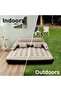 King Size Air Mattress Sofa Bed for Camping, Portable Inflatable Couch with Pillow, 440 lbs Capacity - 5