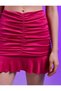 Gathered Mini Skirt - 5