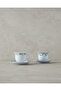 Blatt Porcelain Set of 2 Coffee Cups 80 Ml Green