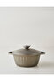 Tiny Cast Premium Cast Iron 5 Piece Mini Pot Set 16X16X16 cm Gold - 4