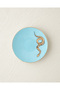 Talisman Snake Bone China Snack Bowl 10 cm Light Blue