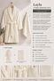 Layla 2-Piece Bathrobe Set |   Soft Unisex Bathrobe |   Bathrobe |   Men's Bathrobe |   Women's Bathrobe |   Gift |   Robe |   Dowry - 2