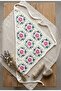 Bohemian Cherry Blossom Figured Knitted Bandana Hair Accessory Summer Vacation - 2