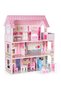 Kids Wooden Furnished Doll House - 4