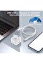 ® 20W USB-C Fast Charger with 1M USB-C to USB-C Cable, PD Type-C Wall Adapter UK 3-Pin Plug - 5