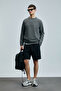 Moon Men's Shorts Tracksuit Black - 3