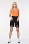 Cactus Knitwear Fabric Square Neck Women's Crop - Orange - Standard - 4