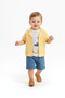 Baby Boy 3-Piece Summer Set with Printed T-Shirt 6-24 Months - 8