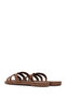 Women's Brown Jelly Slippers 26Sfe4973Pv - 6