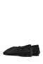 Women's Black Stone Genuine Leather Ballerinas, Summer Shoes 25Sfd1817Ts - 5
