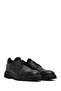 Men's Black Lace-Up Thick Soled Leather Casual Shoes 25Wfd750614 - 3