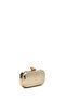 Women's Gold Long Strap Metallic Mini Portfolio Evening Dress Bag 26Pbd270132 - 7