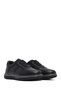 Men's Black Lace-Up Genuine Leather Sneaker, Winter Sports Shoes 25Wfd677314 - 3