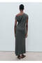 Asymmetric Pleated Dress - 4