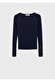 V-neck Rubber Knit Sweater - 3