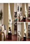 Beige Mink Thick Sunshade Blackout Blackening Background Curtain Flat Planting - 2