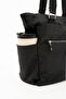 Viatox Vs 4003 Women's Multi-Compartment Convenient Water-Resistant Parachute Fabric Crossbody Hand and Shoulder Bag Black - 5