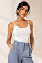 Women's Clothing Rope Strap Modal & Cotton 2 Pieces Black - White Undershirt Ll.K66.O002.001 - 6