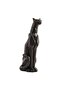 Lynx Fibre Glass Leopard Figurine 35.5x26x85cm- Sandy Black - 4