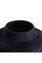 Boheme Rattan Vase 37x27cm - Black - 5