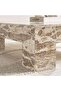 Warda Coffee Table Marble - Beige & Brown - 4