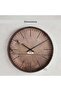Woodland Wall Clock Dia 76cm - Light Brown - 7