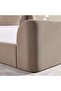 Elya King Bed 180x200 - Light Brown - 4