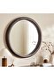 Scepter Round Dresser Mirror - Brown