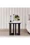 Itami End Table Marble - Black White - 2