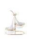 Lesie 4-Piece Serving Spoon With Stand - White - 2