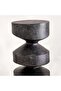 Lincoln Polyresin Large Decor Sculpture 15x15x70cm - Black - 2