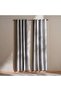 Halsey Artsilk Slub Blackout 2 Piece Curtain Set 135X240cm - Grey - 4