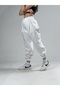 White Women's Shalwar with Velcro Legs Coc3098 - 2