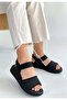 Women's Sandals Black Skin Casual Jake - 2